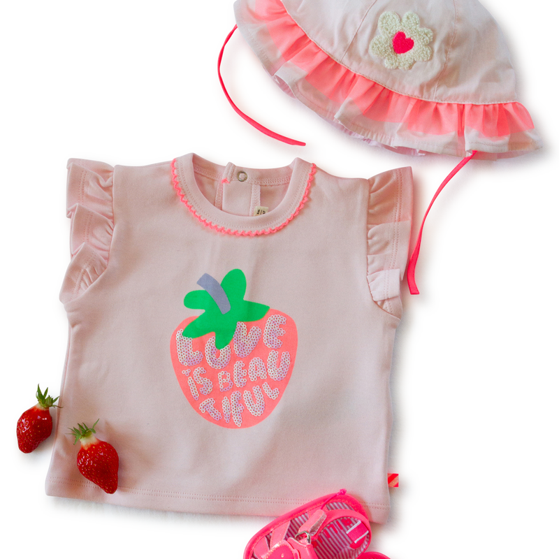 T-SHIRT &Agrave; MANCHES COURTES BILLIEBLUSH 
                        FILLE