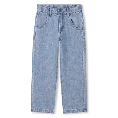 Jean avec strass transparents MARC JACOBS FILLE