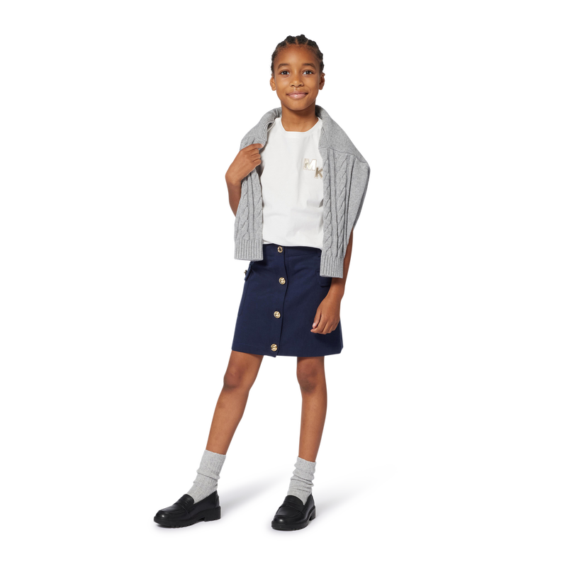 T-shirt manches courtes en jersey MICHAEL KORS 
                        FILLE