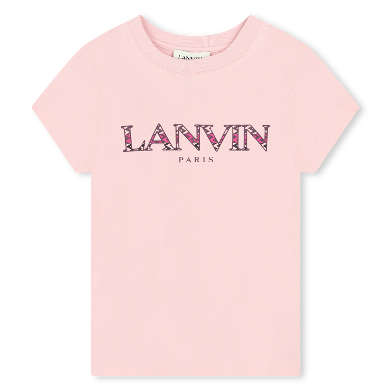 T-shirt avec illustration sigle LANVIN 
                        FILLE