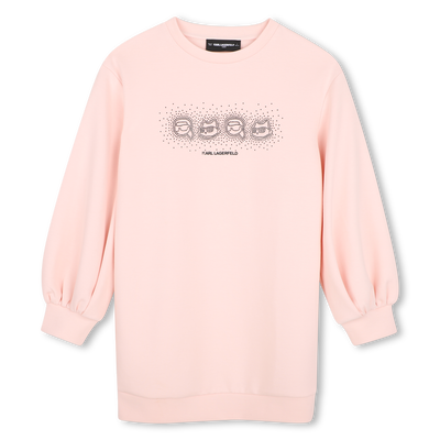 Robe manches longues KARL LAGERFELD KIDS FILLE