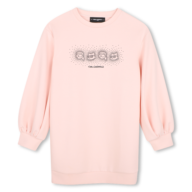 Robe manches longues KARL LAGERFELD KIDS 
                        FILLE