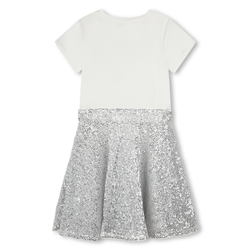 Robe bimati&egrave;re orn&eacute;e de sequins MICHAEL KORS 
                        FILLE