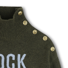 Pull col montant boutonn&eacute; ZADIG VOLTAIRE 
                    FILLE