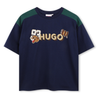 TEE-SHIRT MANCHES COURTES, MEDIEVAL BLUE, hi-res