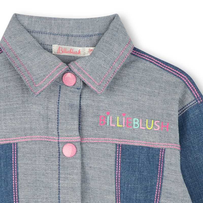 Veste en jean avec imprim&eacute;s BILLIEBLUSH 
                        FILLE