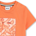 T-shirt met korte mouwen BOSS 
                    BOY