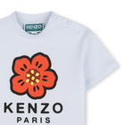 Tee-shirt pression a l'epaule KENZO KIDS 
                    FILLE