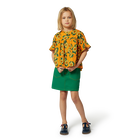 Blouse en satin de coton KENZO KIDS 
                    FILLE