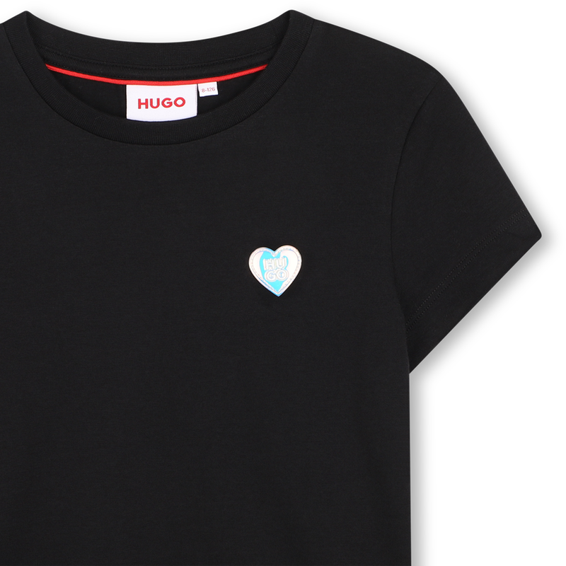 T-shirt met korte mouwen HUGO 
                        GIRL