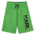 Katoenen bermuda met elastiek KARL LAGERFELD KIDS 
                    BOY