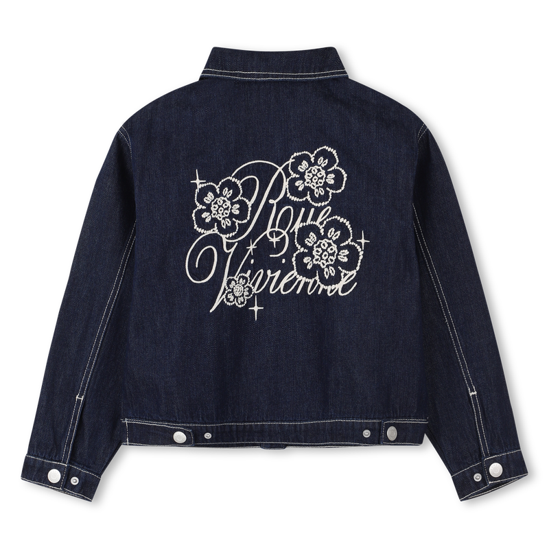 Veste en denim KENZO KIDS 
                        FILLE