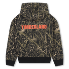 Cardigan molletonn&eacute; &agrave; capuche TIMBERLAND 
                    GARCON