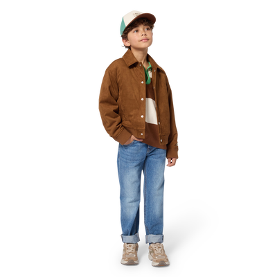 Veste en su&eacute;dine KIDS AROUND GARCON