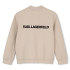 Sweat zipp&eacute; &agrave; capuche KARL LAGERFELD KIDS 
                    GARCON