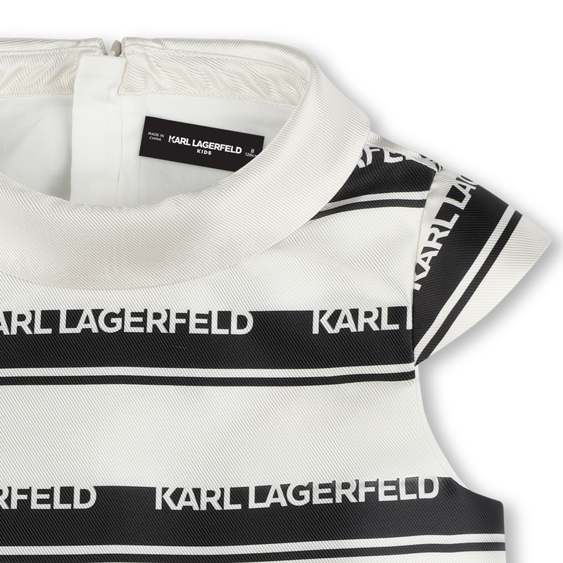 Blouse &agrave; rayures sigl&eacute;es KARL LAGERFELD KIDS 
                        FILLE