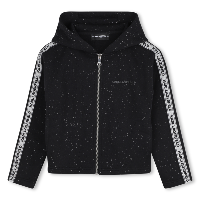 Cardigan &agrave; capuche KARL LAGERFELD KIDS 
                        FILLE