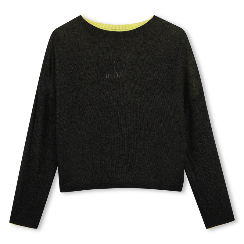 Pull r&eacute;versible DKNY 
                        FILLE