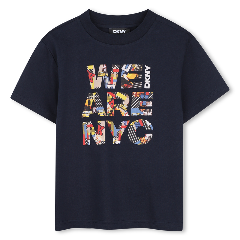 T-shirt met korte mouwen DKNY 
                        BOY
