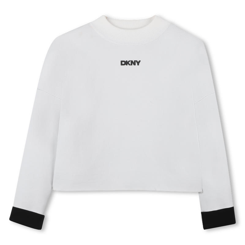 Omkeerbare gebreide trui DKNY 
                        GIRL