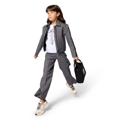 Tee-shirt manches courtes KARL LAGERFELD KIDS FILLE