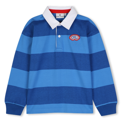 Polo manches longues KIDS AROUND GARCON