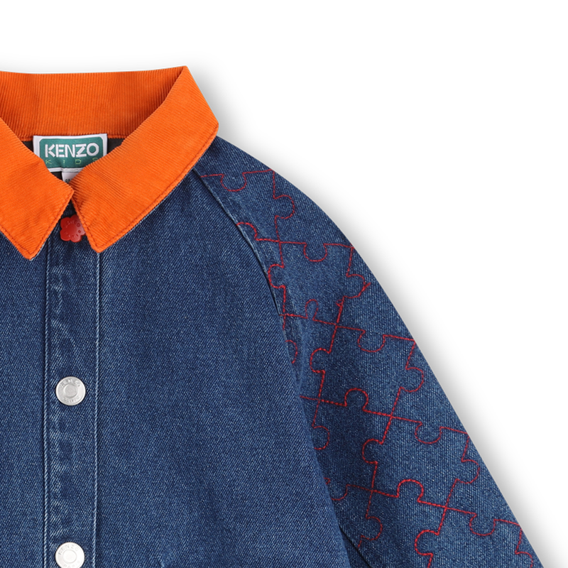 Veste en denim KENZO KIDS 
                        FILLE