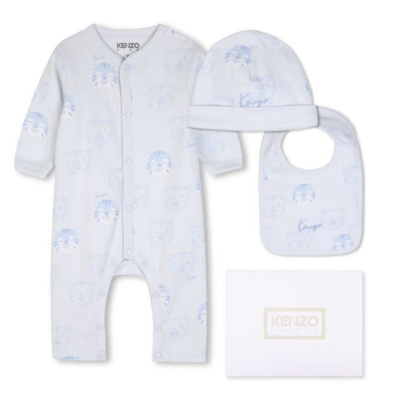 Ensemble pyjama, bonnet et bavoir KENZO KIDS 
                        GARCON