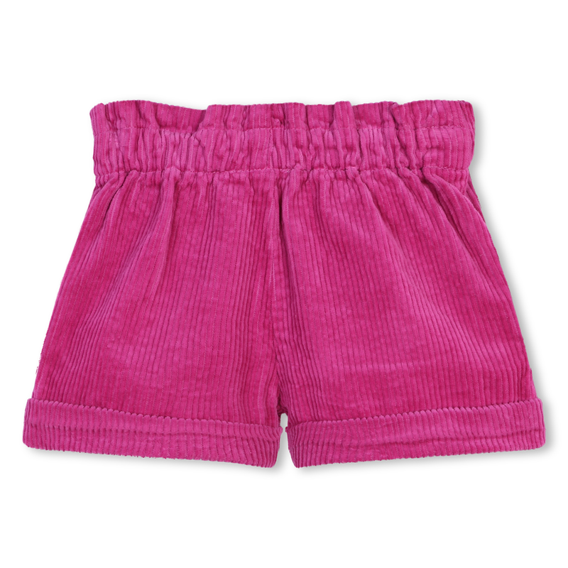 Ribfluwelen short CARREMENT BEAU 
                        GIRL