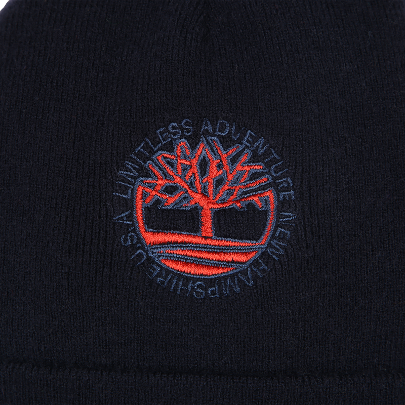 Bonnet brod&eacute; en tricot TIMBERLAND 
                        GARCON