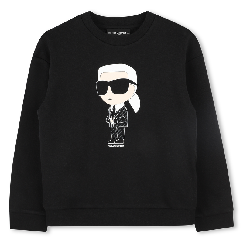 Sweat-shirt imprim&eacute; KARL LAGERFELD KIDS 
                        GARCON