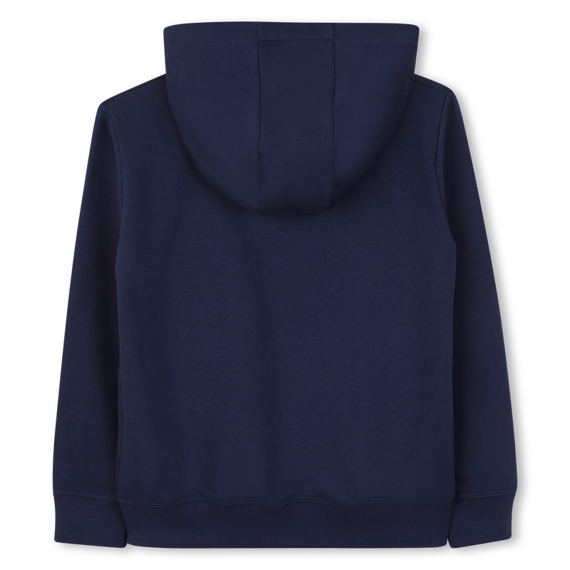 SWEAT ZIPP&Eacute; &Agrave; CAPUCHE HUGO 
                        GARCON