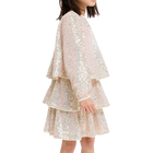 Robe volant&eacute;e orn&eacute;e de sequins BILLIEBLUSH 
                    FILLE