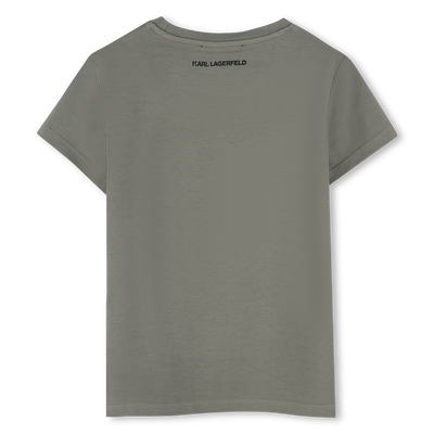 T-SHIRT KORTE MOUWEN KARL LAGERFELD KIDS GIRL