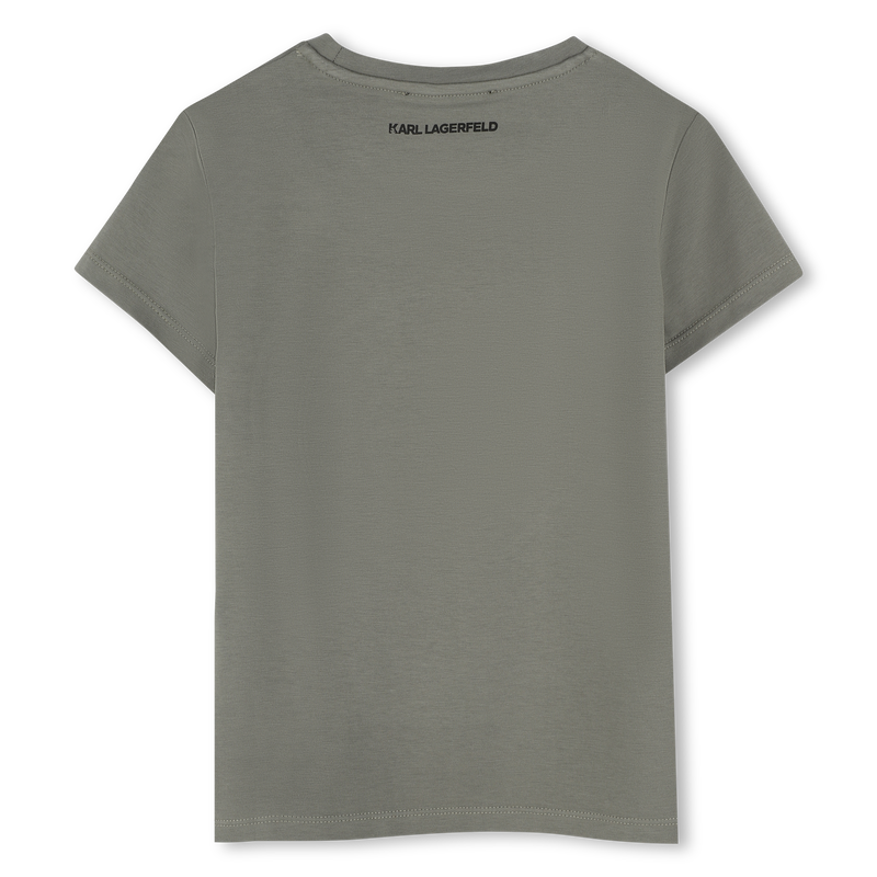 T-shirt avec illustrations KARL LAGERFELD KIDS 
                        FILLE