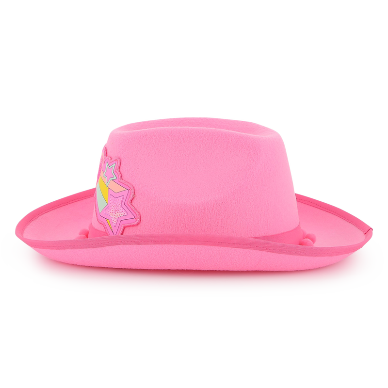 Chapeau western &agrave; pompons BILLIEBLUSH 
                        FILLE
