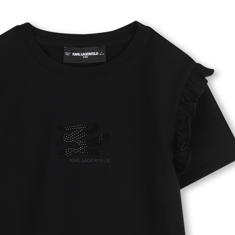 Tee-shirt manches courtes KARL LAGERFELD KIDS 
                        FILLE