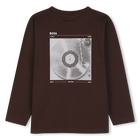 T-shirt met lange mouwen BOSS 
                    BOY