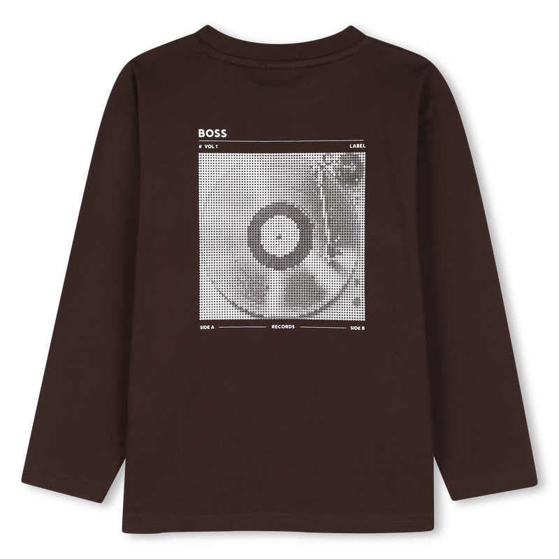 T-shirt met lange mouwen BOSS 
                        BOY