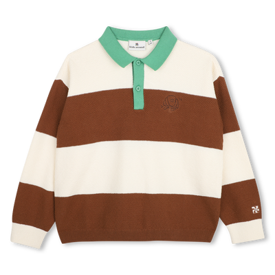 Polo en tricot KIDS AROUND GARCON