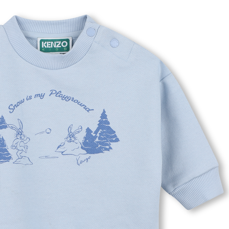 Ensemble cardigan et pantalon KENZO KIDS 
                        GARCON
