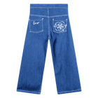 Pantalon en denim KENZO KIDS 
                    FILLE