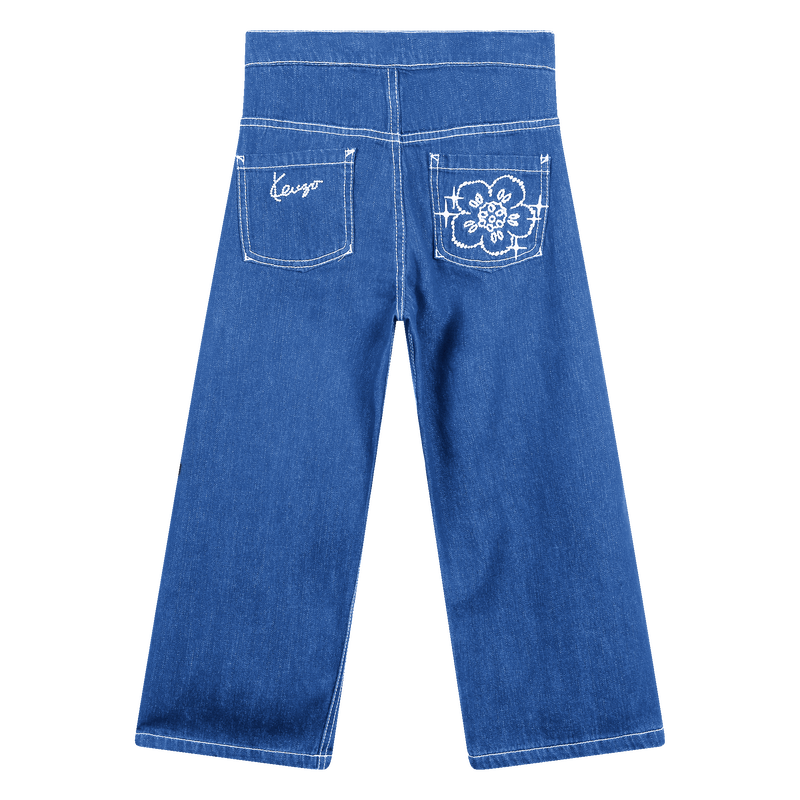 Denim broek KENZO KIDS 
                        GIRL
