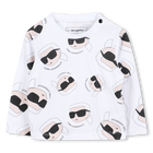 Overalls en T-shirt set KARL LAGERFELD KIDS 
                    BOY