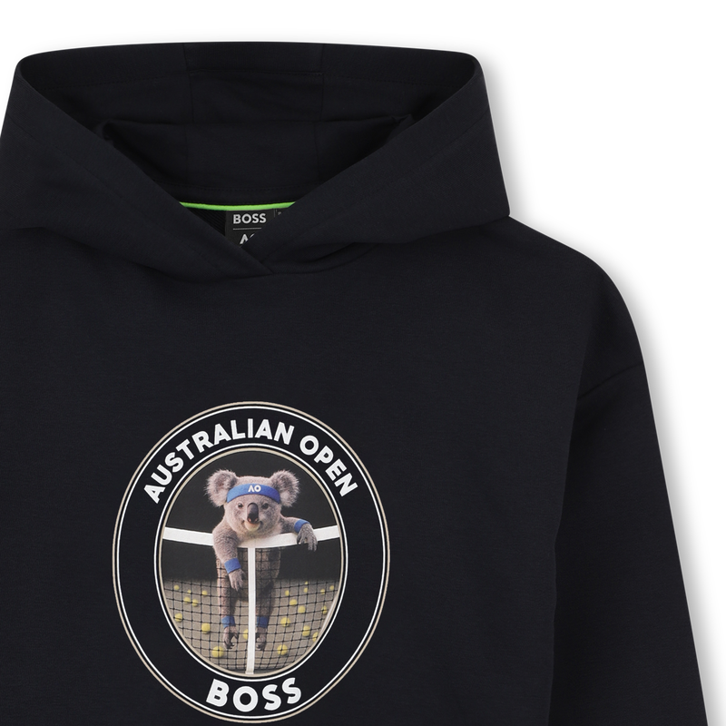 Sweat-shirt &agrave; capuche BOSS 
                        GARCON