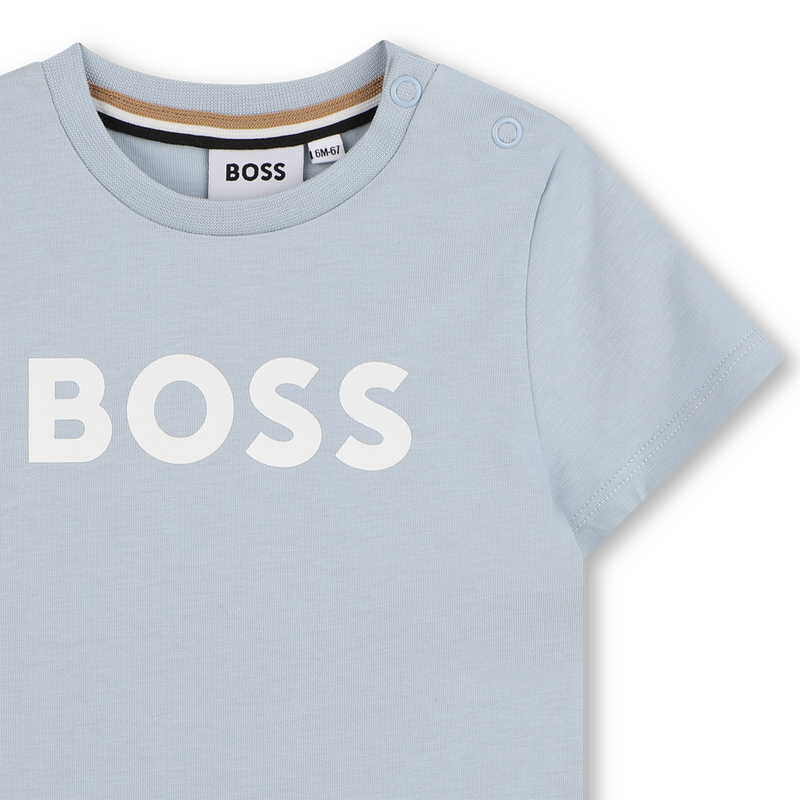 T-shirt met korte mouwen BOSS 
                        BOY