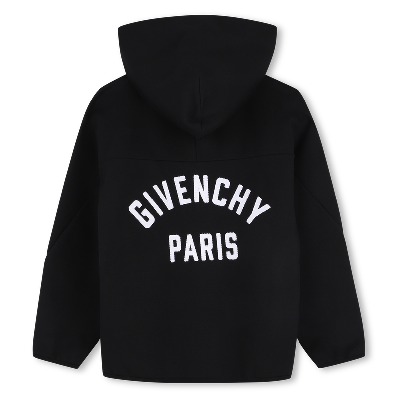 SWEAT ZIPP&Eacute; &Agrave; CAPUCHE GIVENCHY 
                        GARCON
