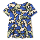 T-shirt manches courtes coton KENZO KIDS 
                    FILLE
