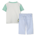 T-shirt et pantalon en coton KENZO KIDS 
                    GARCON