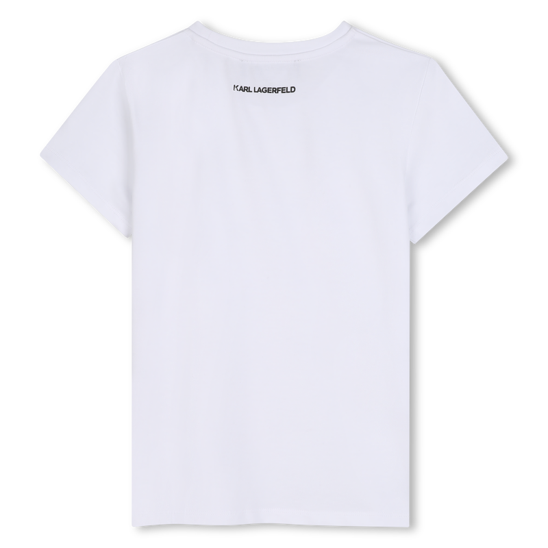 Tee-shirt manches courtes KARL LAGERFELD KIDS 
                        FILLE
